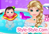 العاب استحمام اطفال مع السا العاب استحمام اطفال مع السا