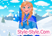 لعبة تلبيس اننا فروزن anna frozen